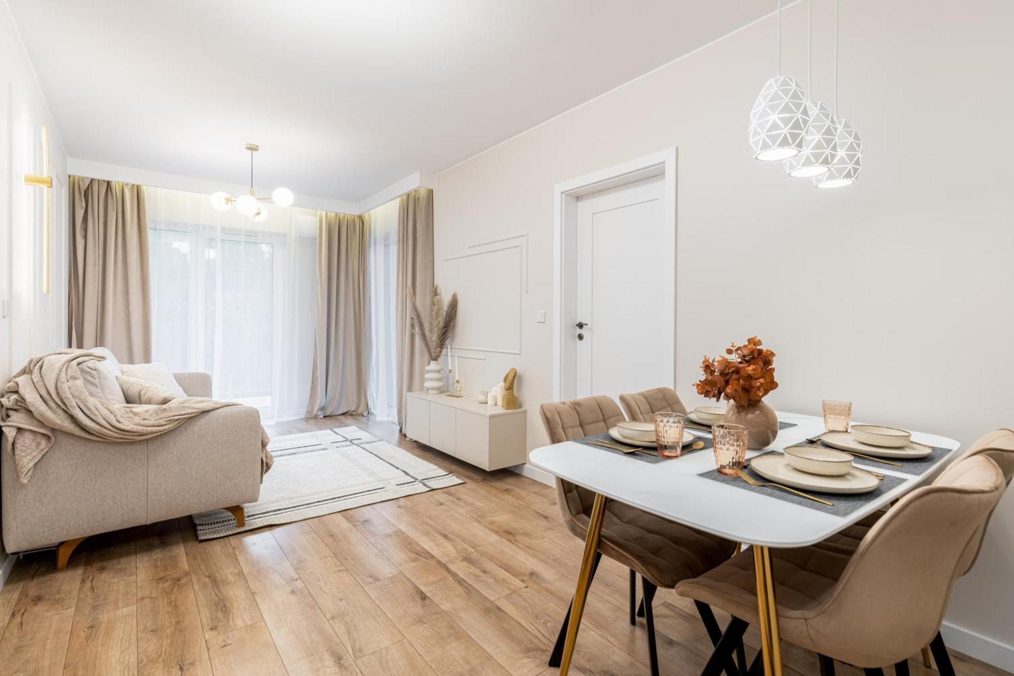 Saska Park Apartments クラクフ エクステリア 写真