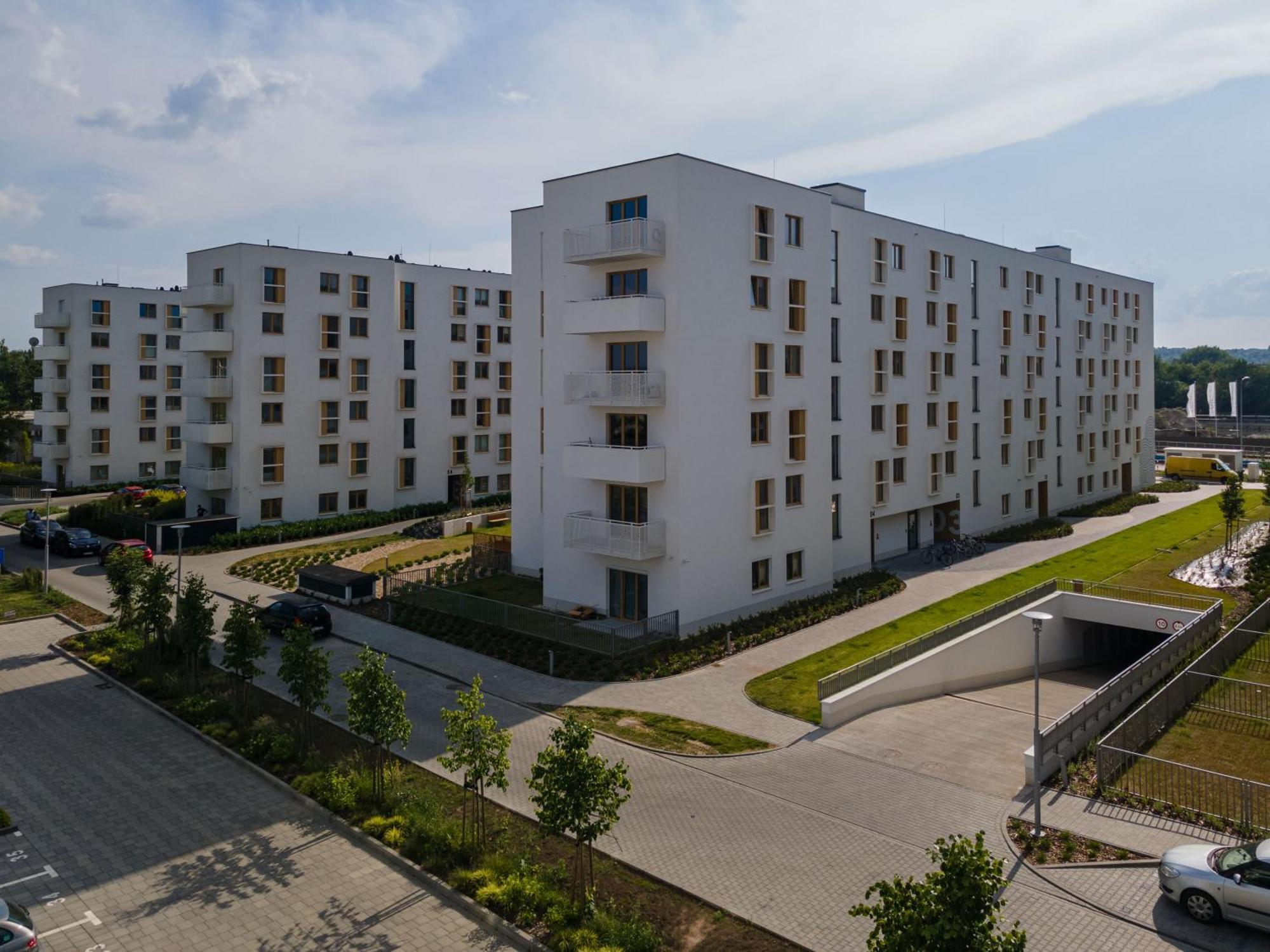 Saska Park Apartments クラクフ エクステリア 写真